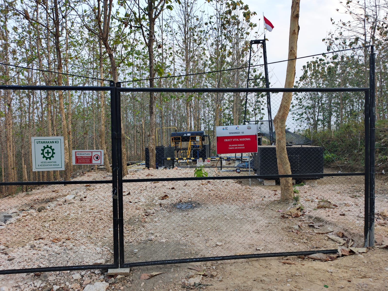 Production Facility Mature Well Blora